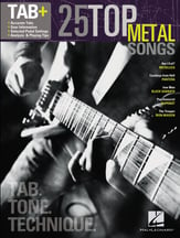 25 Top Metal Songs Guitar and Fretted sheet music cover